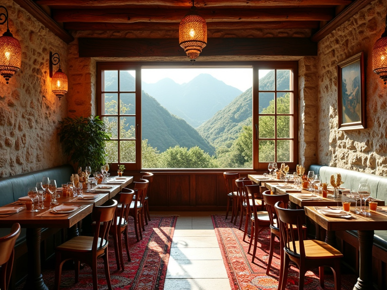 Çamlıtepe Restoran iç mekân